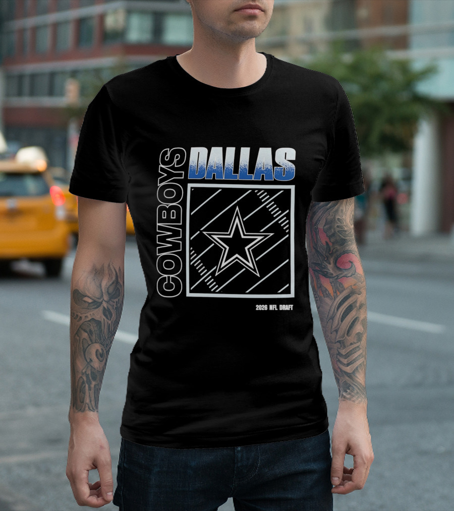 Dallas Cowboys 2026 NFL Draft Iconic Star T-Shirt