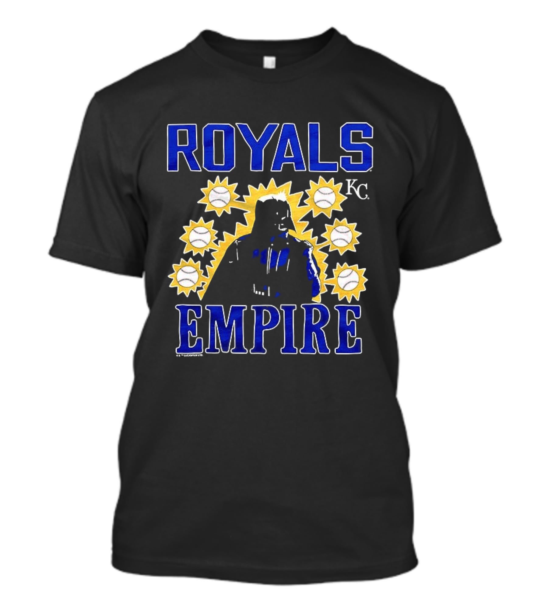 Kansas City Royals Empire Dark Side Star Wars KC T-Shirt