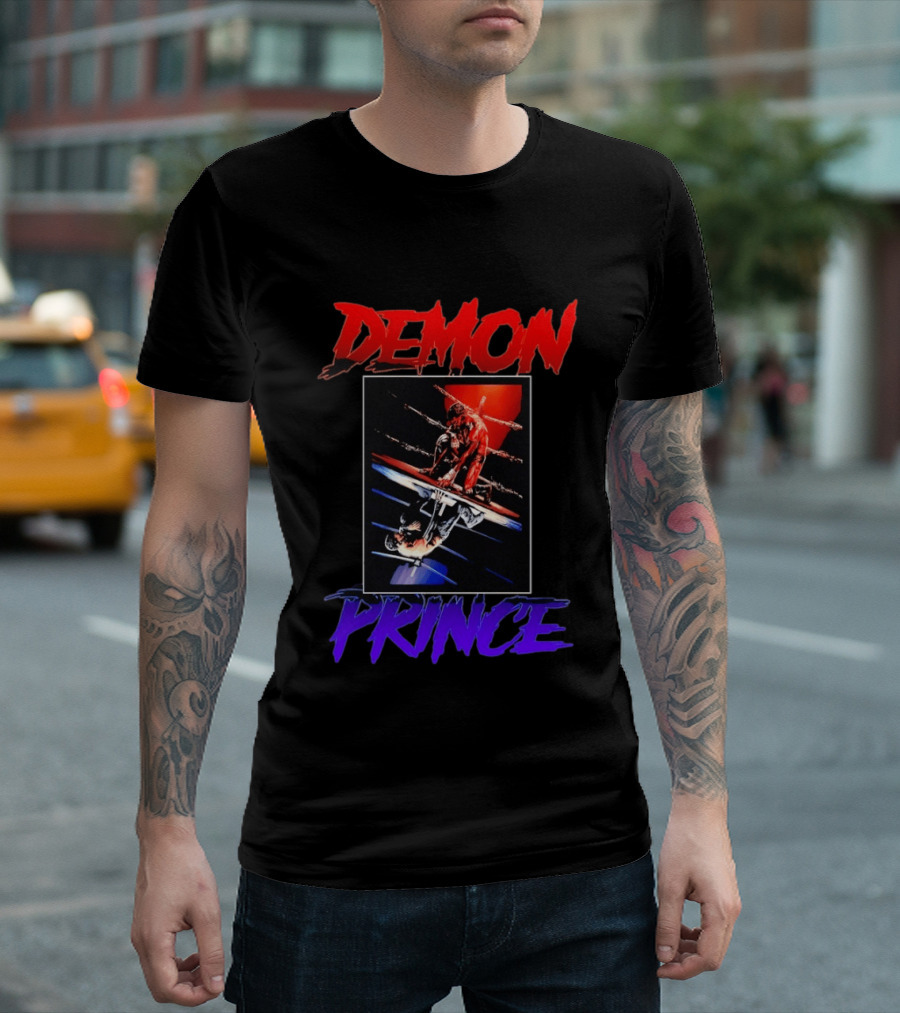Finn Bálor WWE Demon Prince Action Scene Visual T-Shirt