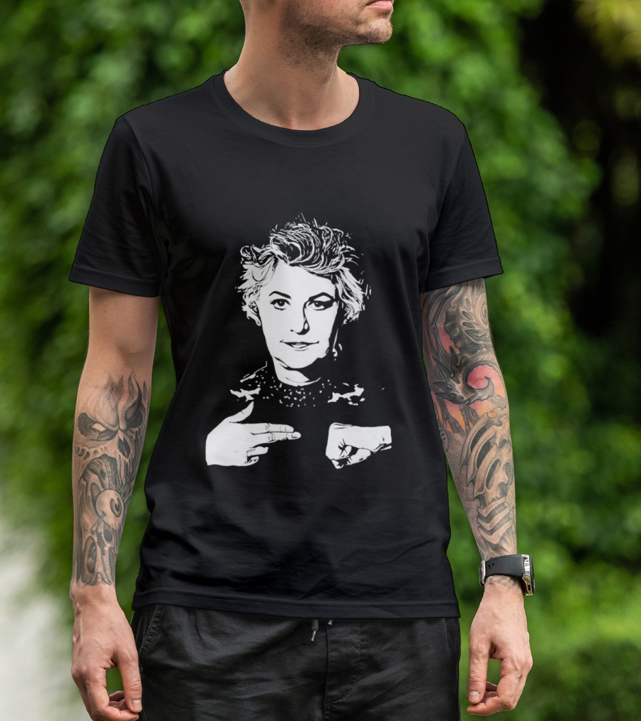 Bea Arthur Meets Hip Hop Legends Run The Jewels Fusion T-Shirt