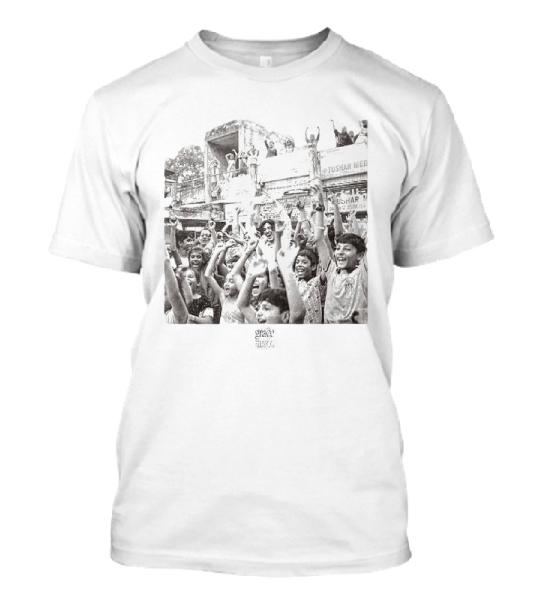 Fujii Kaze Prema World Tour 2026 Merchandise Grace Vintage Crowd Celebration T-Shirt