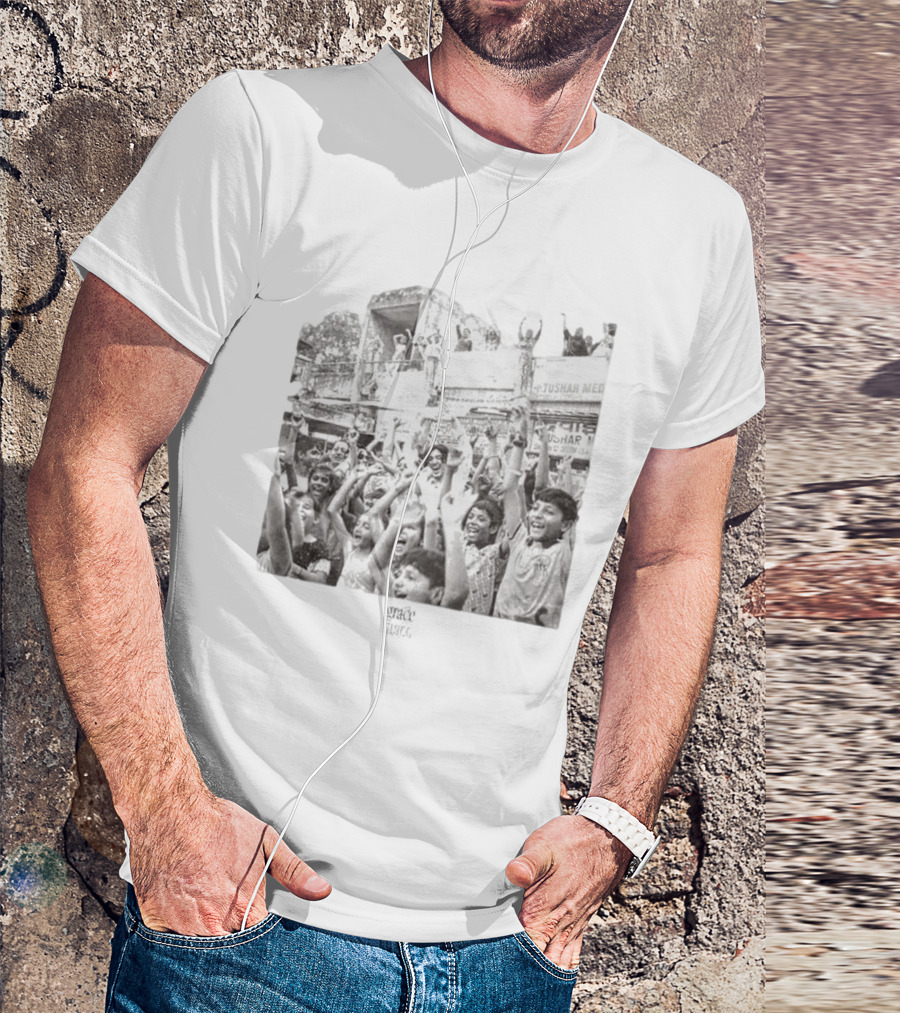 Fujii Kaze Prema World Tour 2026 Merchandise Grace Vintage Crowd Celebration T-Shirt