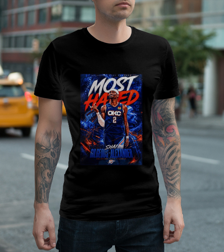 Shai Gilgeous Alexander Most Hated OKC Thunder Basketball T-Shirt