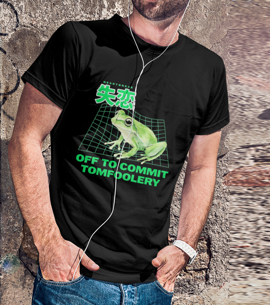 Off To Commit Tomfoolery Frog T-Shirt
