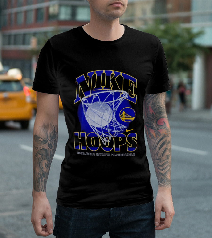 Nike Hoops Golden State Warriors Basketball National Basketball Association T-Shirt