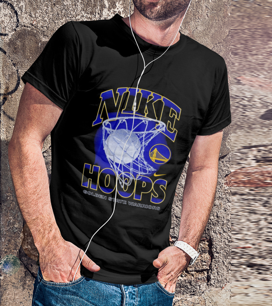 Nike Hoops Golden State Warriors Basketball National Basketball Association T-Shirt