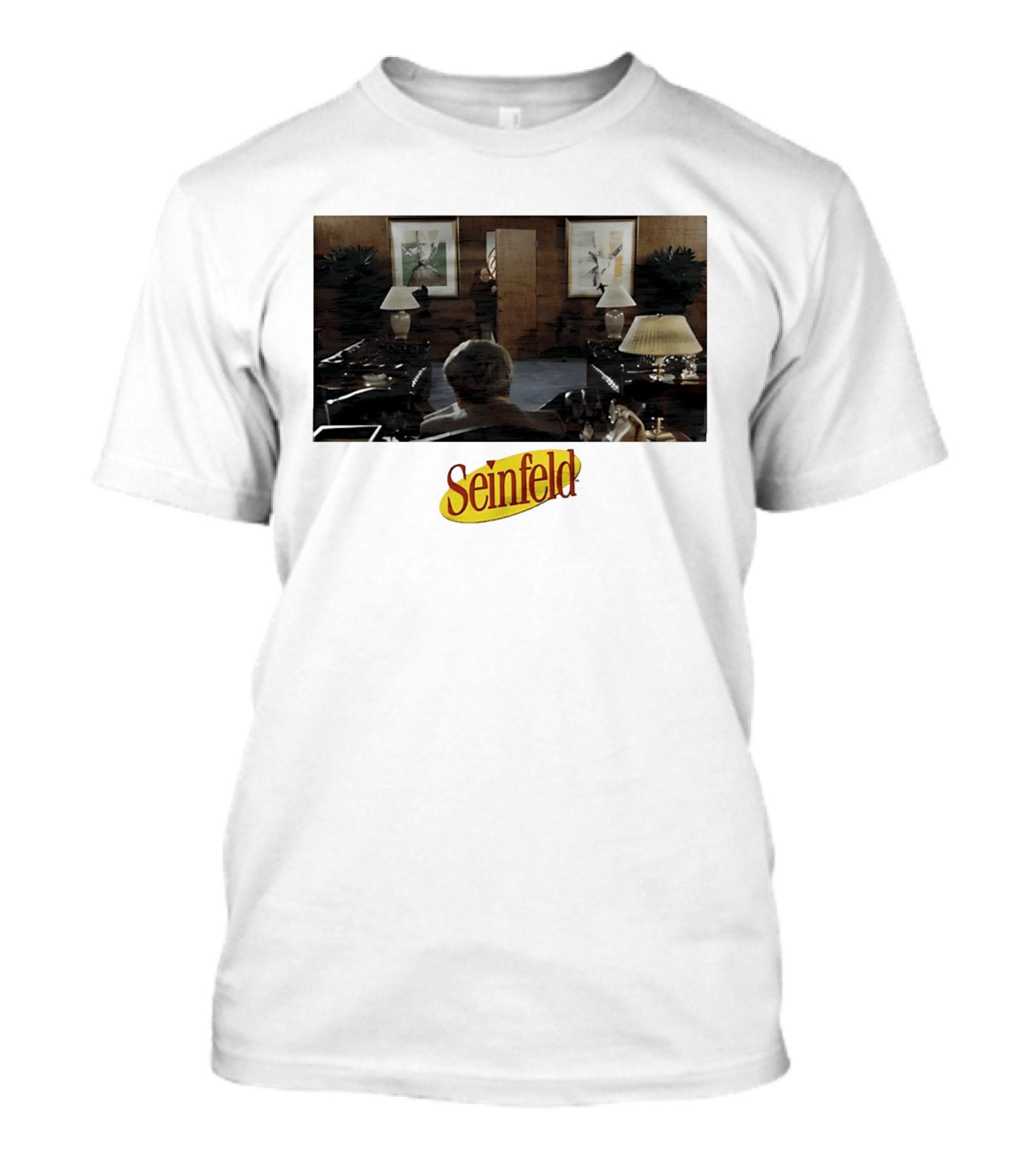 Seinfeld New York Yankees George Costanza And Steinbrenner Scene T-Shirt