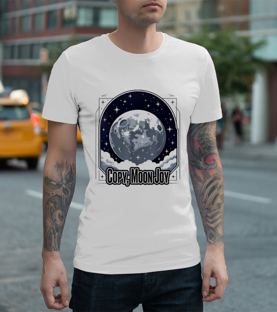 Copy Moon Joy Lunar Moon Celestial Artistry T-Shirt