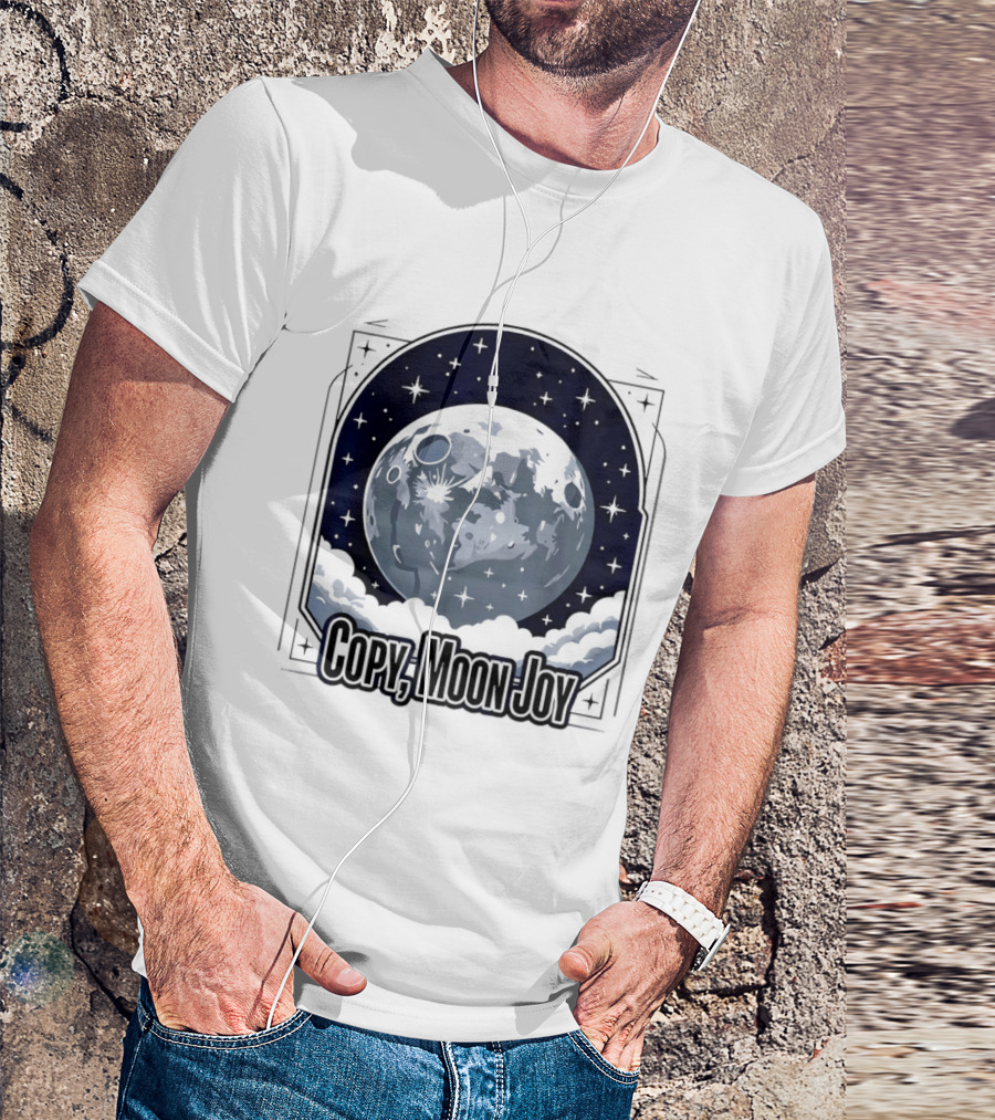 Copy Moon Joy Lunar Moon Celestial Artistry T-Shirt