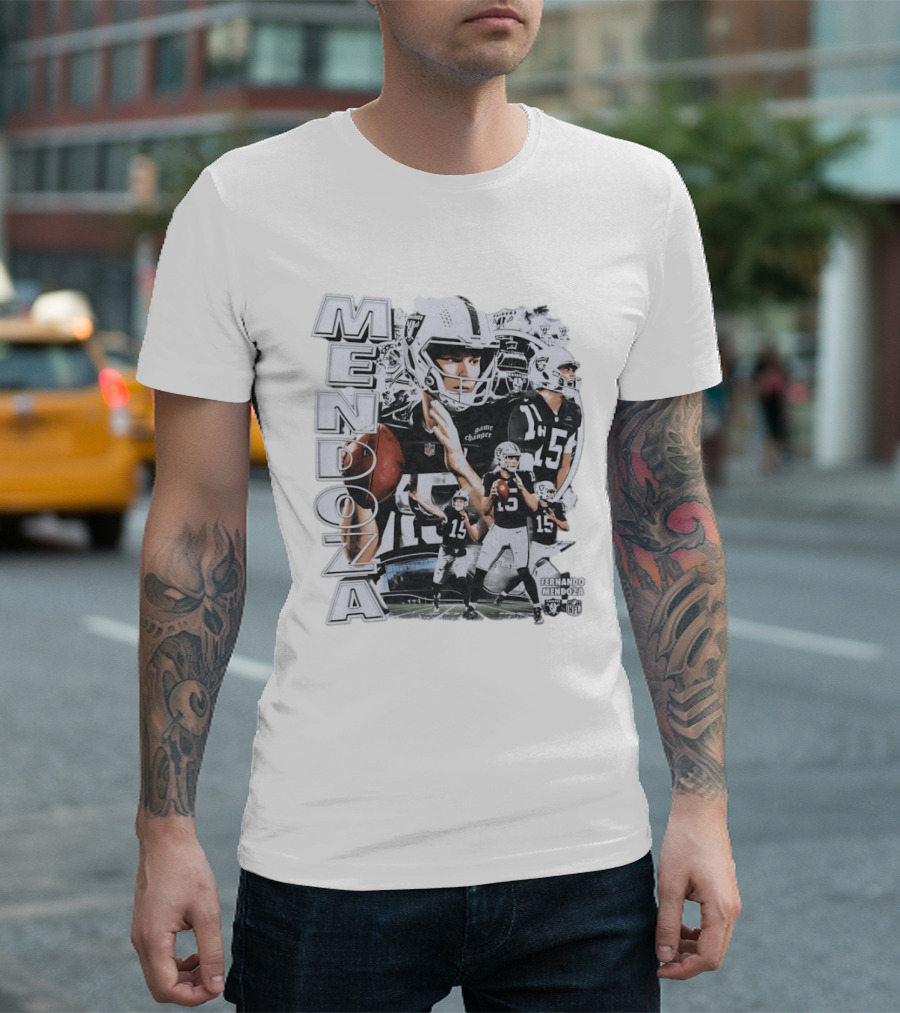 Mendoza 15 NFL Raiders Game Changer T-Shirt