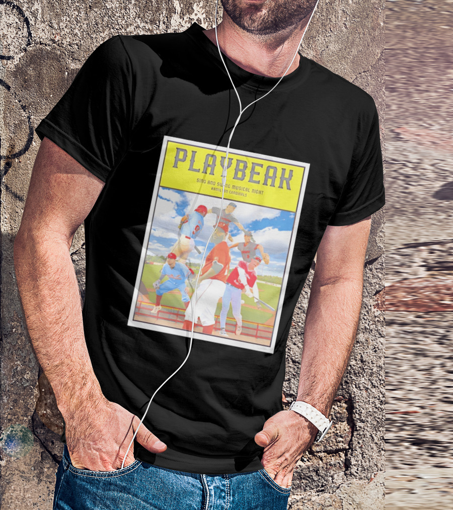 Playbeak Sing And Swing Musical Night Hamilton Cardinals Baseball Players T-Shirt