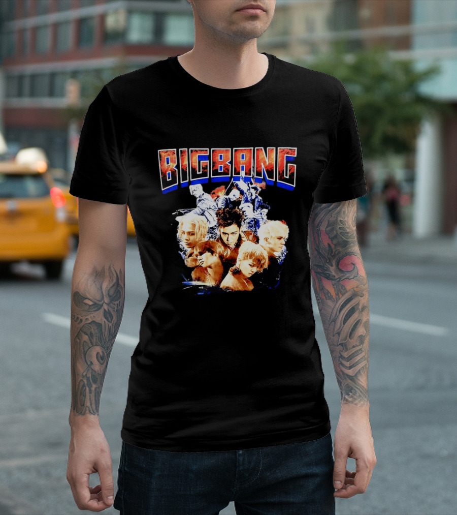 BIGBANG Korean Idols Iconic Group Members T-Shirt