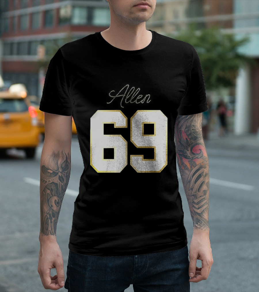 Minnesota Vikings Jared Allen 69 Class Of Legends T-Shirt