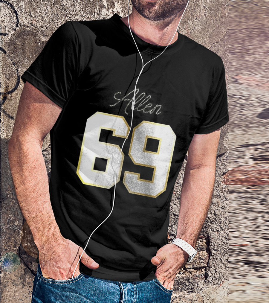 Minnesota Vikings Jared Allen 69 Class Of Legends T-Shirt