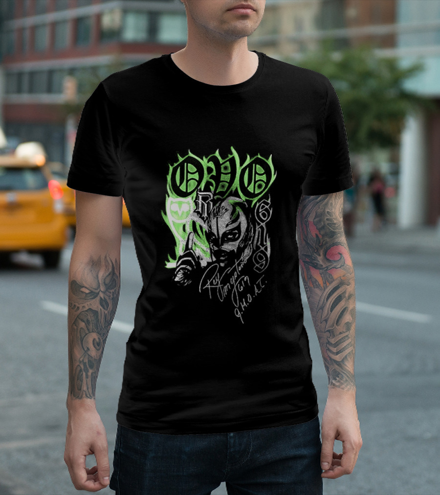 OVO WWE Wrestlemania 42 Las Vegas Rey Mysterio Celebration T-Shirt