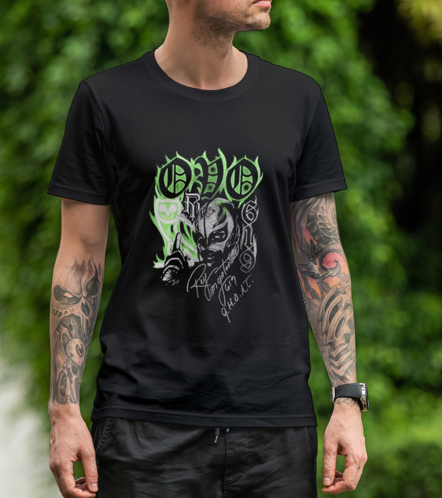 OVO WWE Wrestlemania 42 Las Vegas Rey Mysterio Celebration T-Shirt