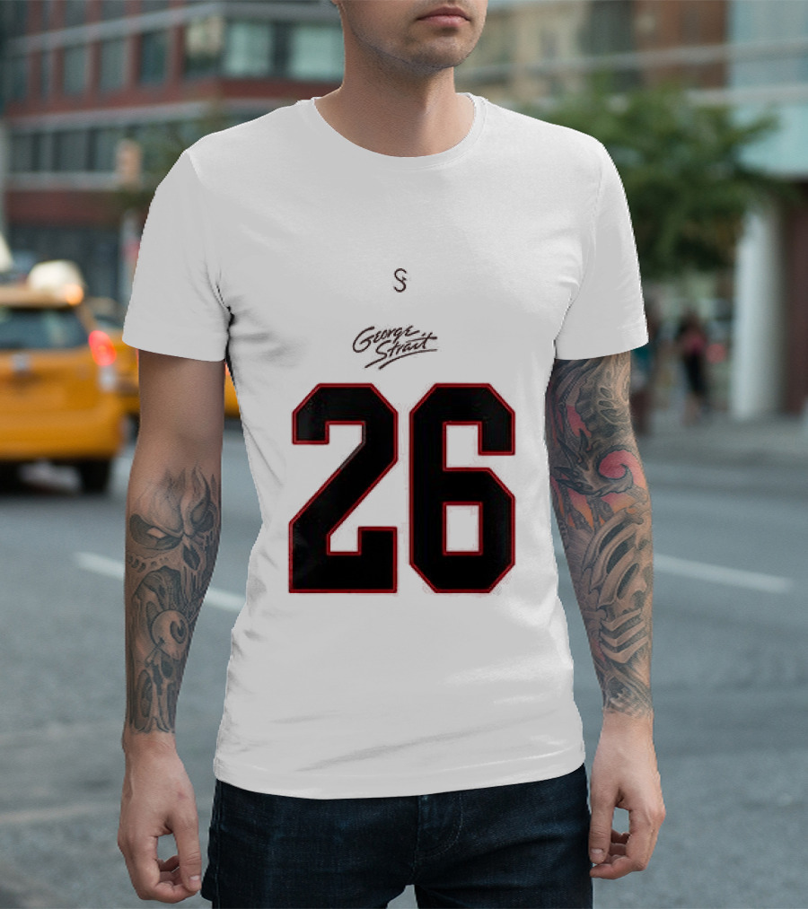 George Strait Texas Tech 26 T-Shirt