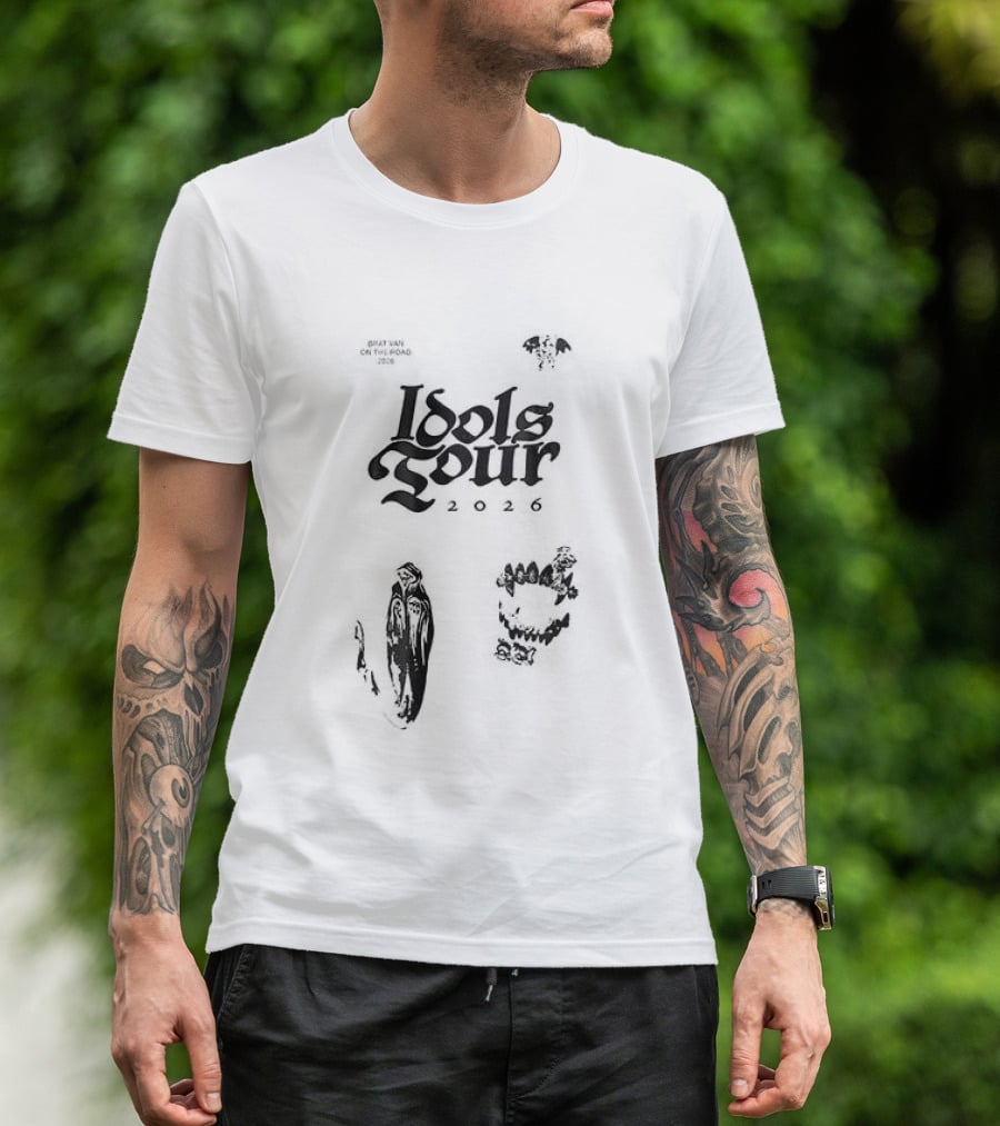 Yungblud Idols The World Tour Dates Look South Drink North T-Shirt
