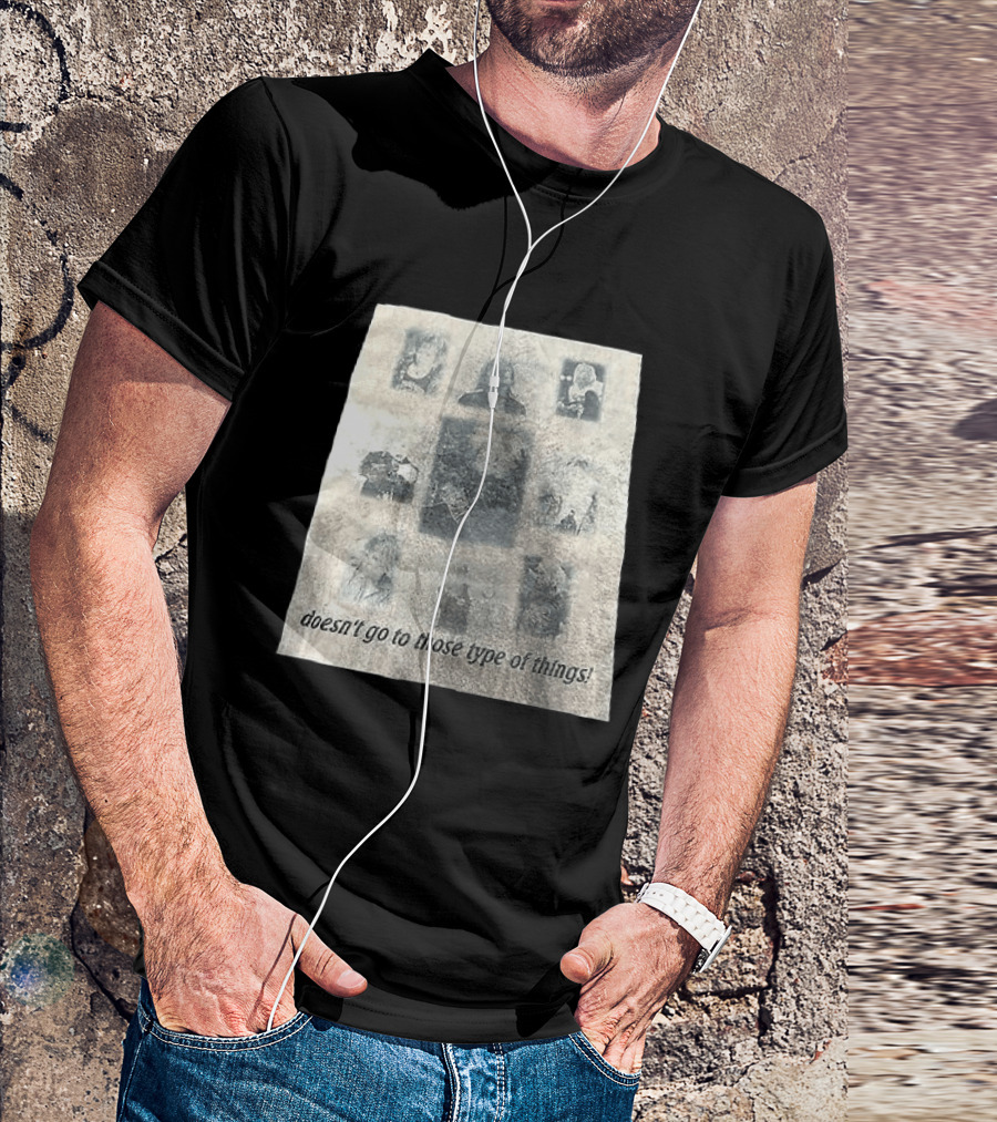 Dir En Grey Kyo Collage Doesn't Go To Those Type Of Things T-Shirt