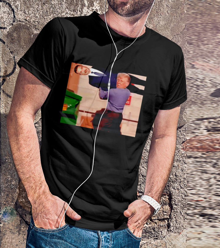 Donald Trump Backlash Dumpster Jimmy Protest Image T-Shirt