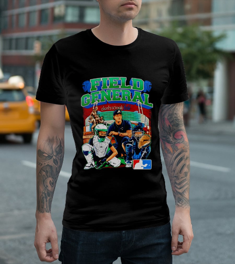 Field General Charles Schwab Field Baseball Player 0002 T-Shirt