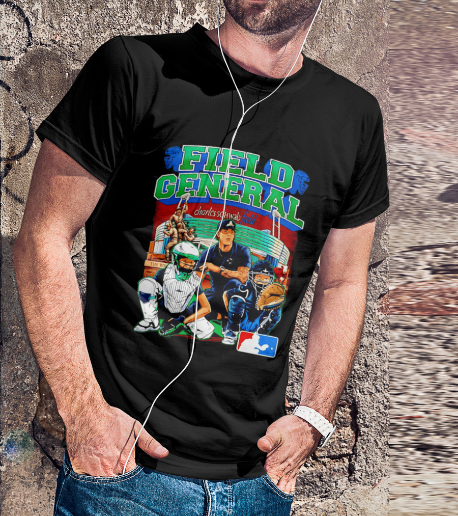 Field General Charles Schwab Field Baseball Player 0002 T-Shirt