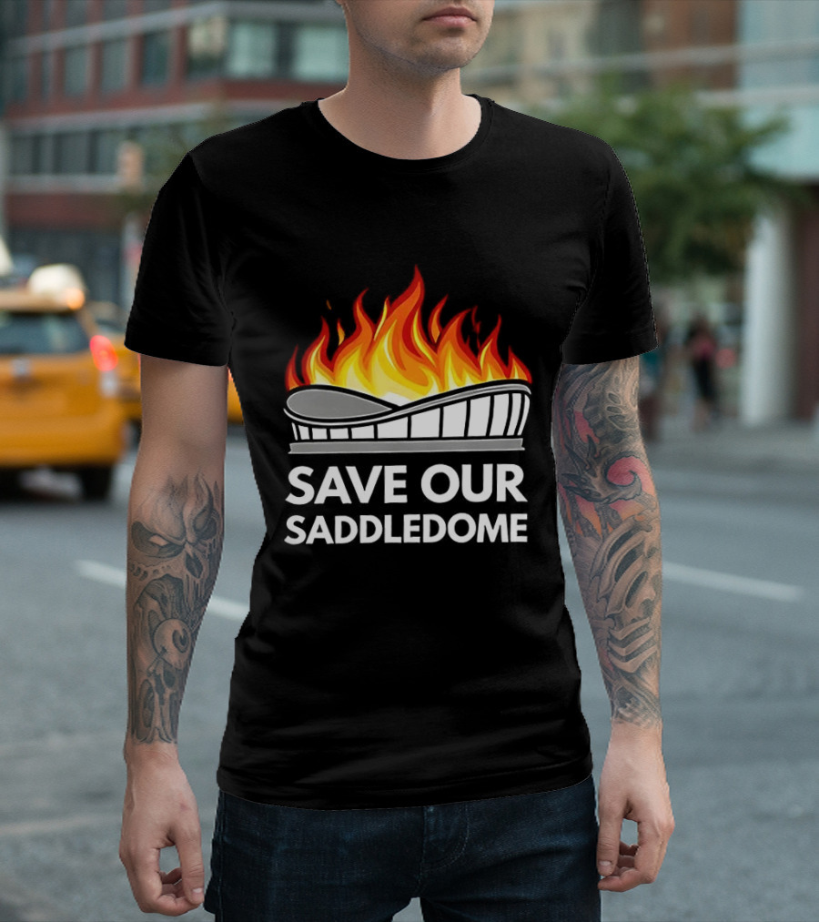 Save Our Saddledome Flames T-Shirt