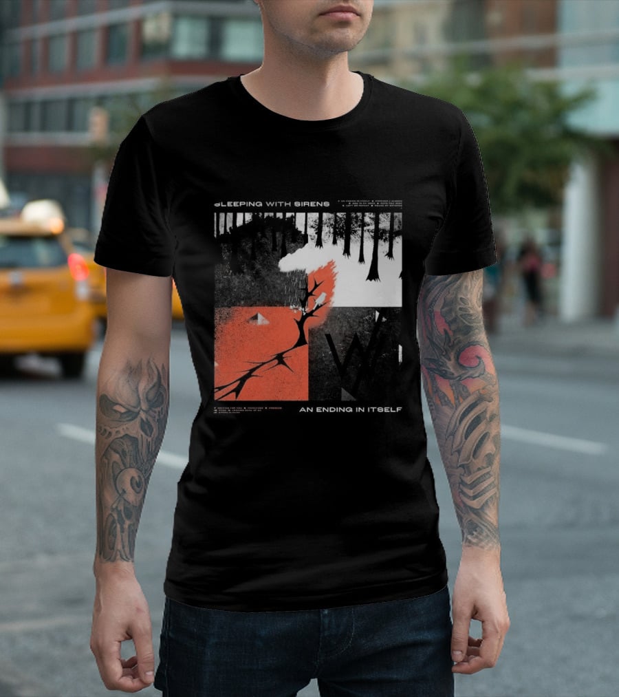 Sleeping Sirens An Ending In Itself 2026 Seasons Mineral Trees T-Shirt