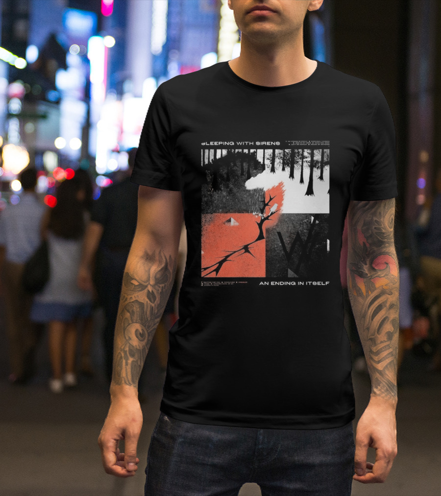 Sleeping Sirens An Ending In Itself 2026 Seasons Mineral Trees T-Shirt