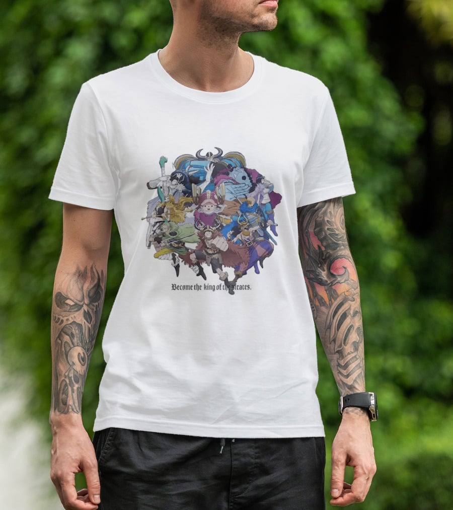 Uniqlo UT Becom The King Of The Pirates One Piece Collection T-Shirt