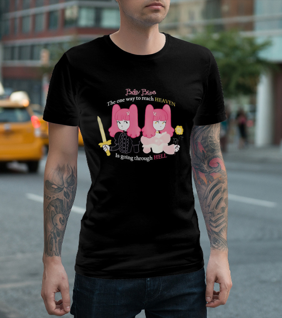 Baby Bugs Duality Journey To Heaven And Hell T-Shirt