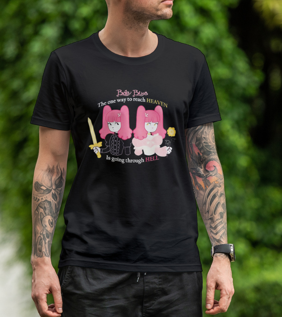 Baby Bugs Duality Journey To Heaven And Hell T-Shirt