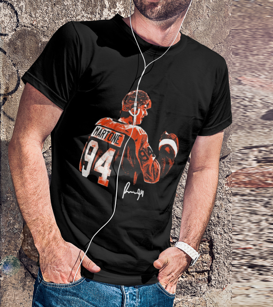 Porter Martone 94 Philadelphia Flyers Hockey NHL Player T-Shirt