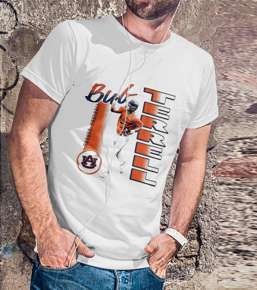 Bub Terrell Auburn Baseball Player Auburn Tigers T-Shirt