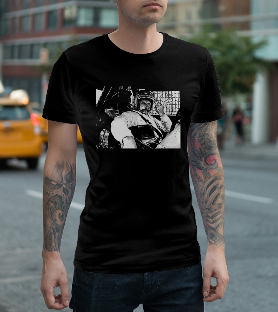 Lorain County Speedway Racing Driver Gesture T-Shirt