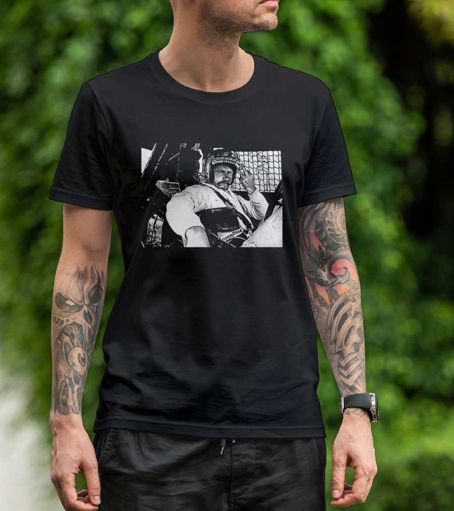 Lorain County Speedway Racing Driver Gesture T-Shirt