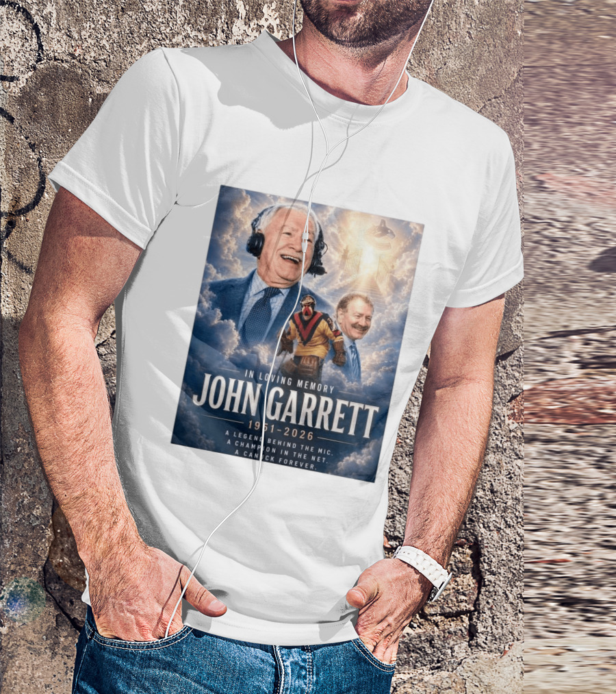 In Loving Memory John Garrett 1951 2026 A Champion In The Net Canuck Forever T-Shirt