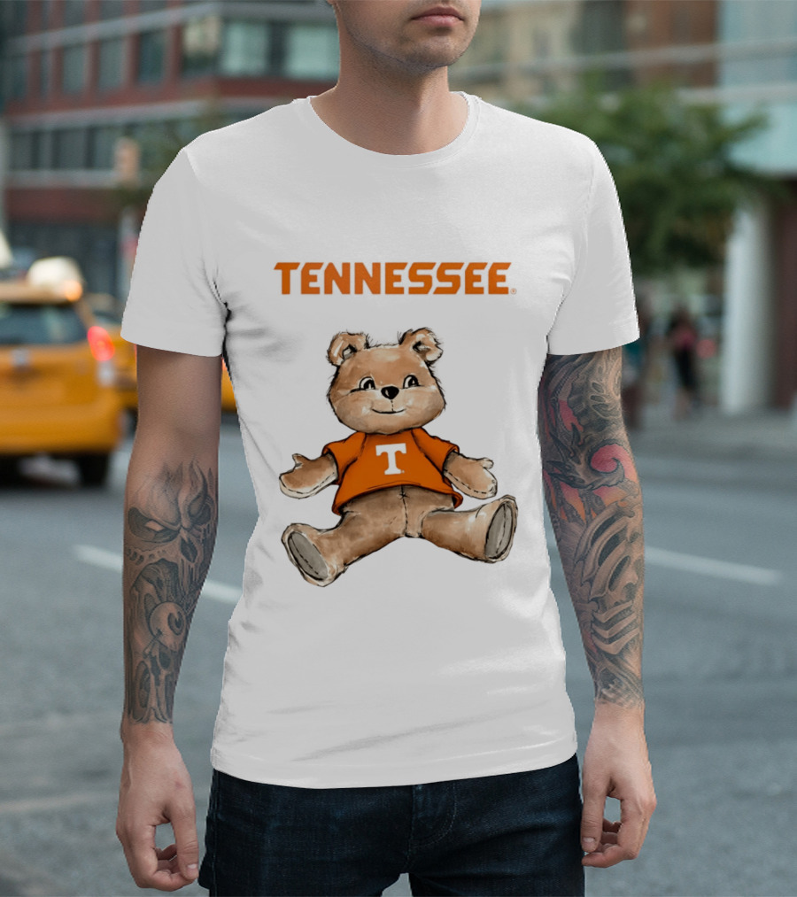 Tennessee Volunteers Teddy Bear Orange T T-Shirt