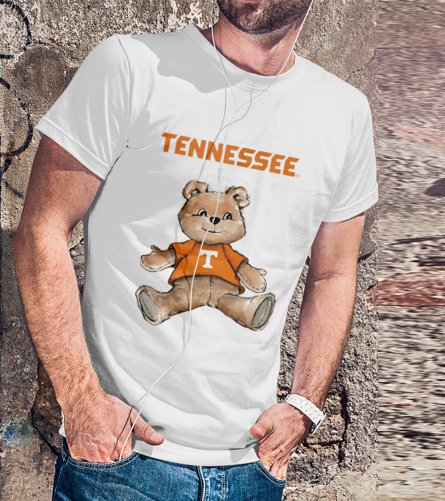 Tennessee Volunteers Teddy Bear Orange T T-Shirt