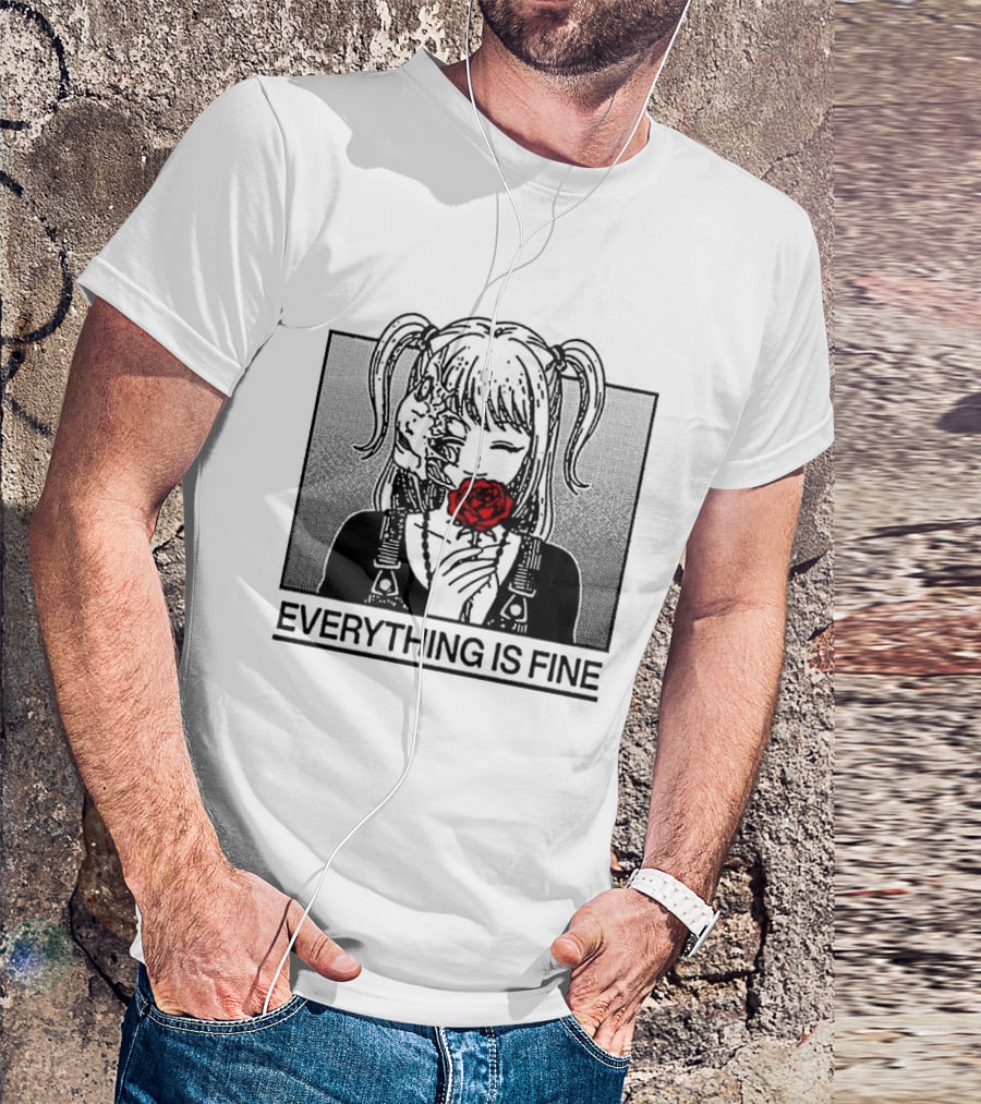 Tomie Kawakami Everything Is Fine Anime T-Shirt