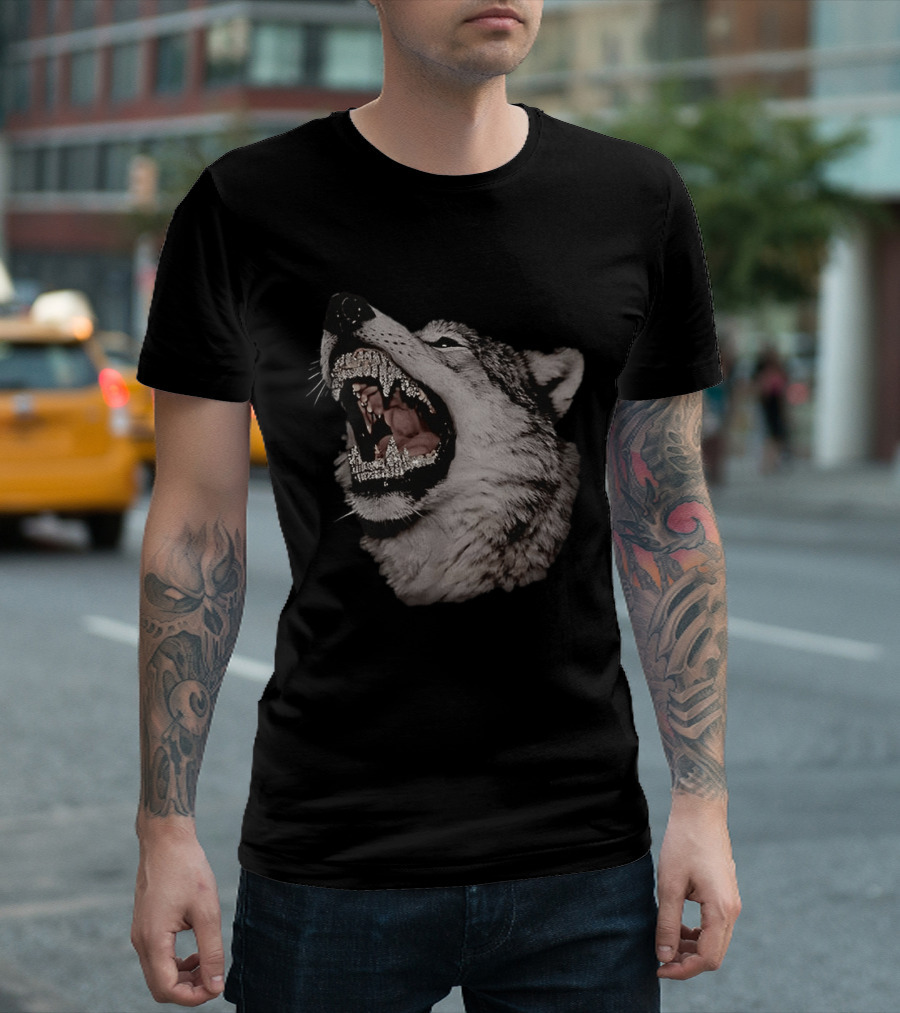 Wolf Street Bling Fangs T-Shirt