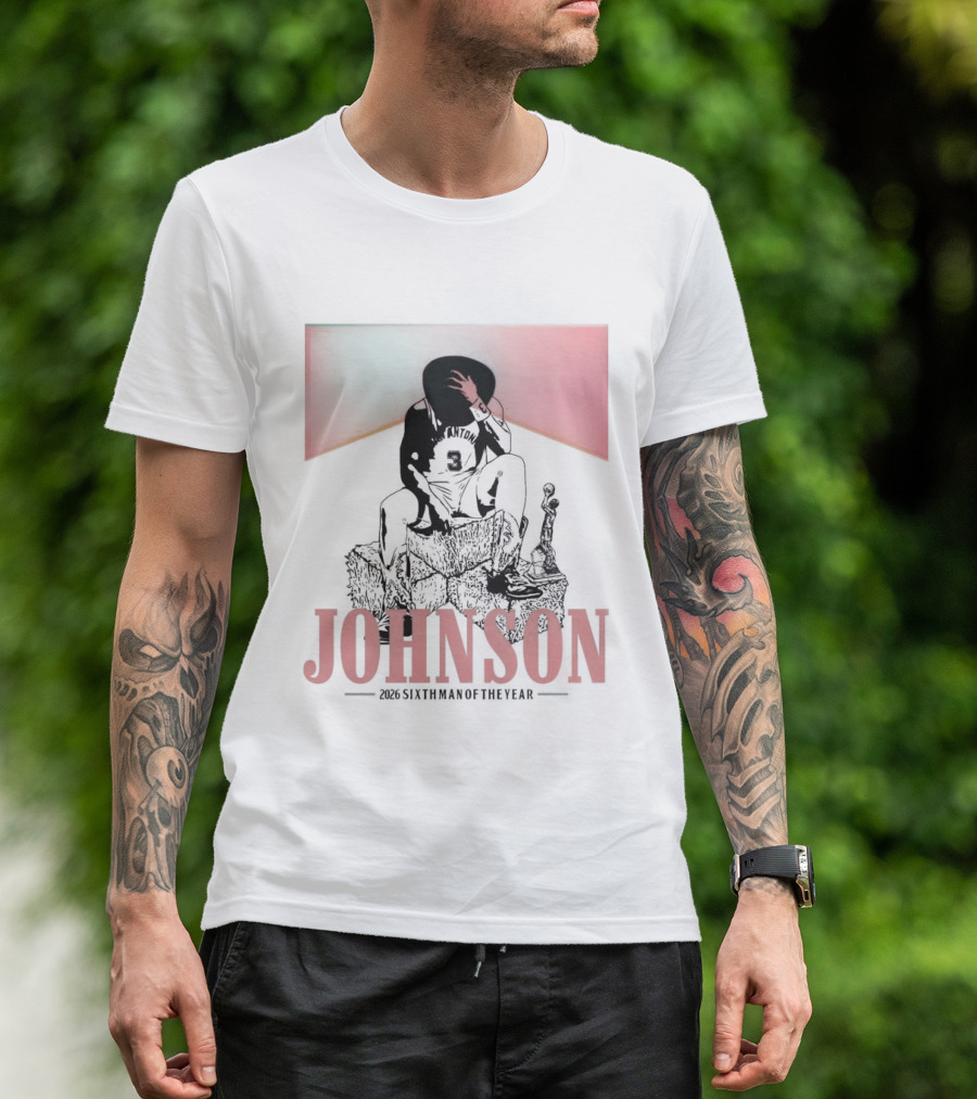Johnson 26 Sixthman Of The Year 2026 T-Shirt