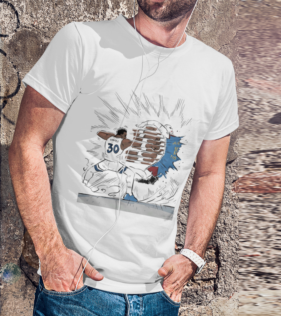 Randle Timberwolves Vs Jokic Nuggets Comic Style Slam Dunk Action T-Shirt