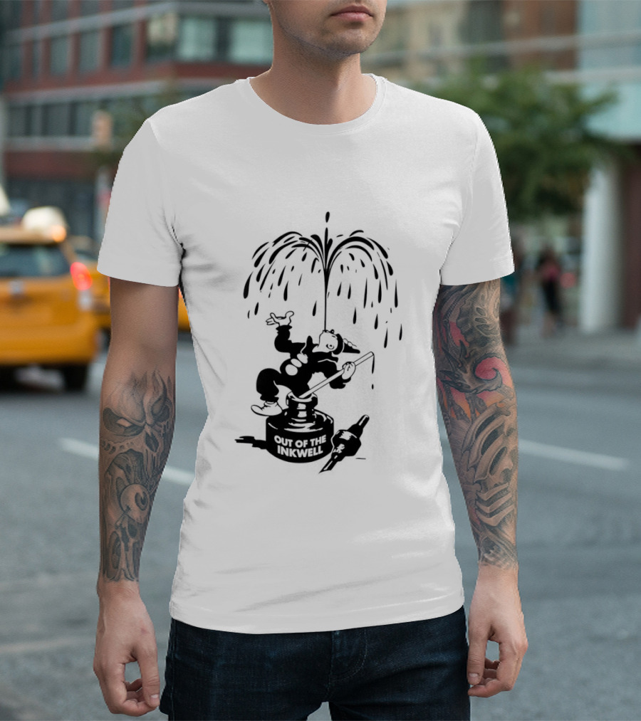 Koko The Clown Out Of The Inkwell Vintage Cartoon T-Shirt