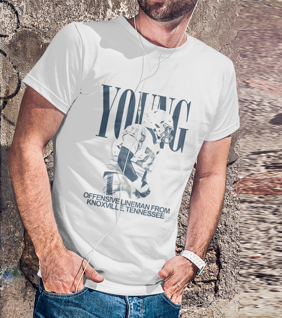 YOUNG Offensive Lineman From Knoxville Tennessee T-Shirt