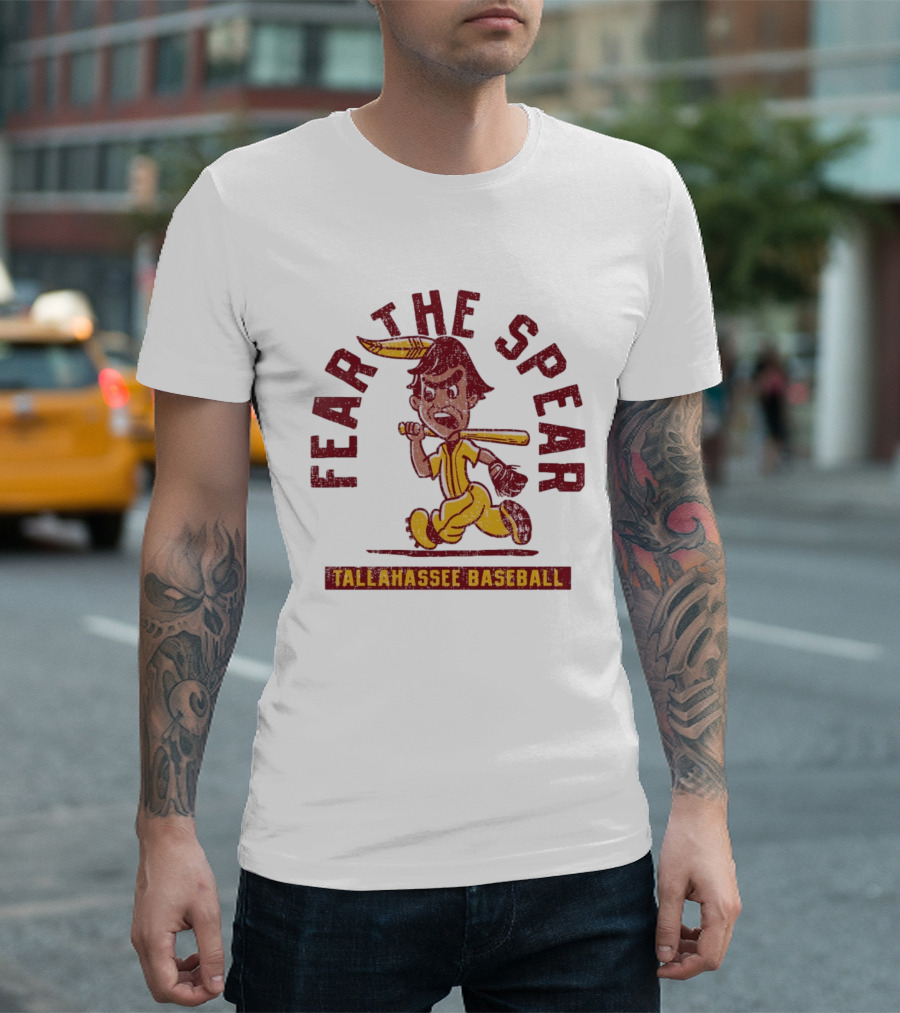 Florida State Seminoles Fear The Spear Tallahassee Baseball T-Shirt