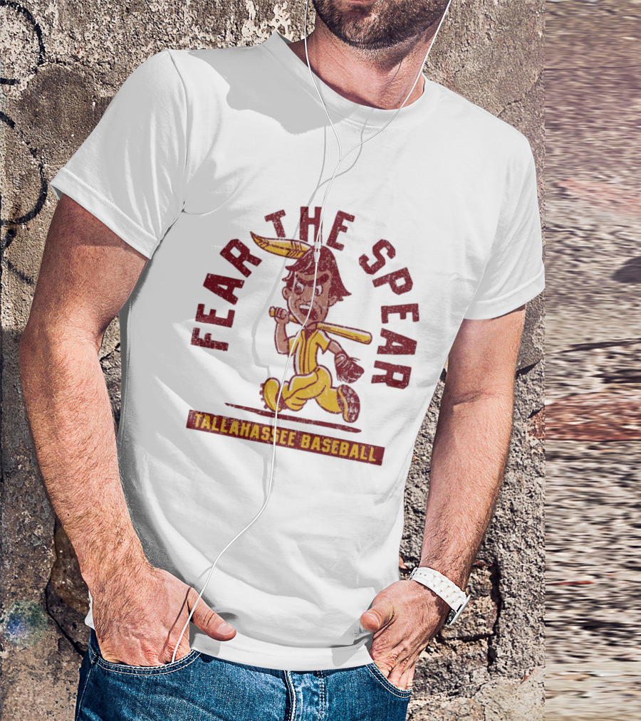 Florida State Seminoles Fear The Spear Tallahassee Baseball T-Shirt