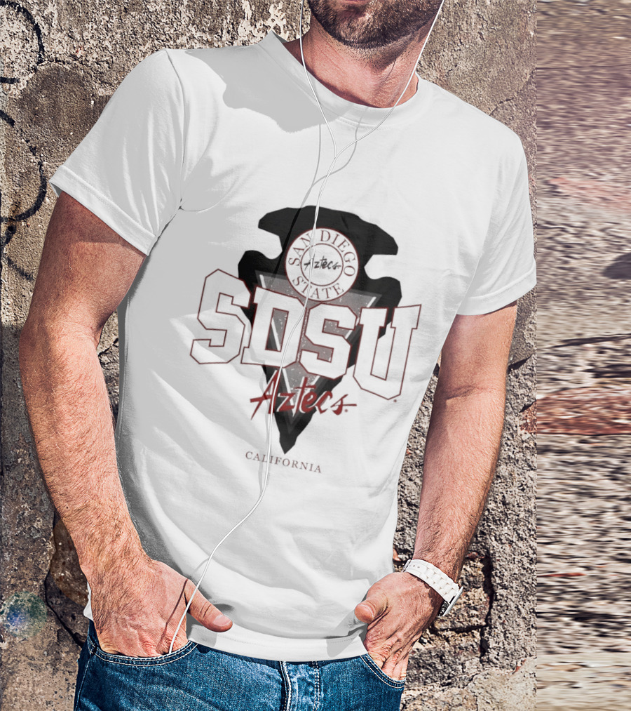 San Diego State Aztecs Arrowhead SDSU California T-Shirt