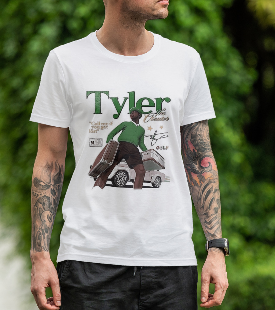 Tyler The Creator Call Me If You Get Lost Vintage Aesthetic Golf Wang T-Shirt