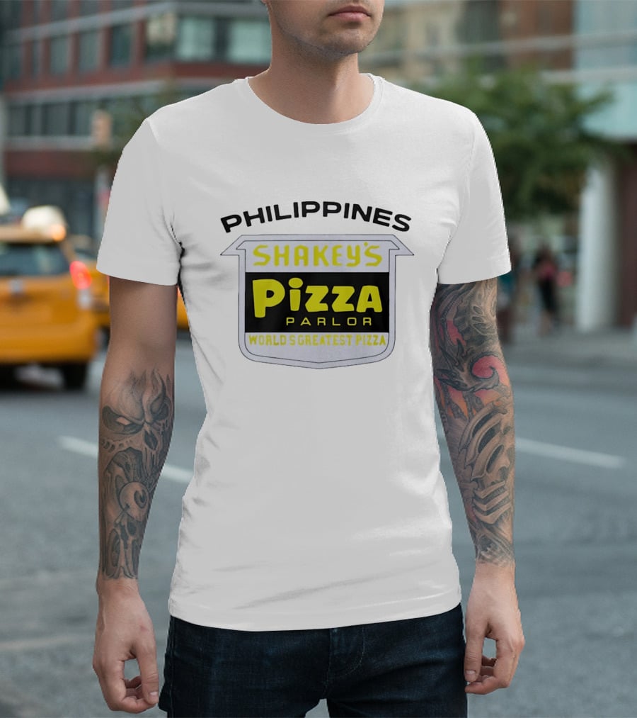 Philippines Shakey's Pizza Parlor World's Greatest Pizza T-Shirt